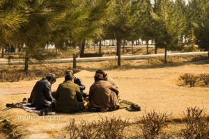 Afghanistan people spend time picnic