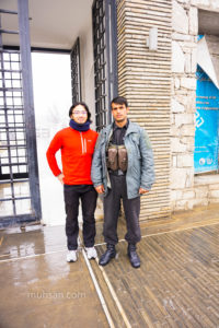 Complete security personnel at National Museum of Aghanistan