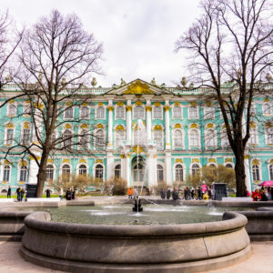 Hermitage and winter palace