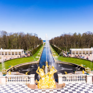 Petergoff fountain