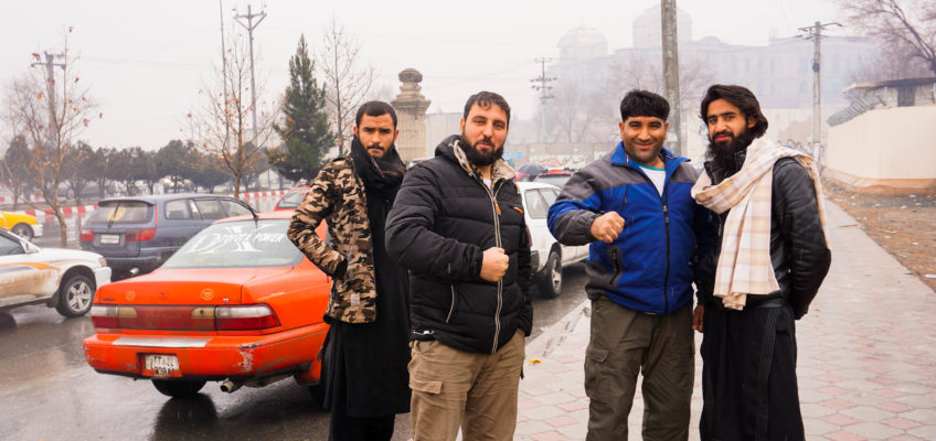 Bodyguards in Kabul