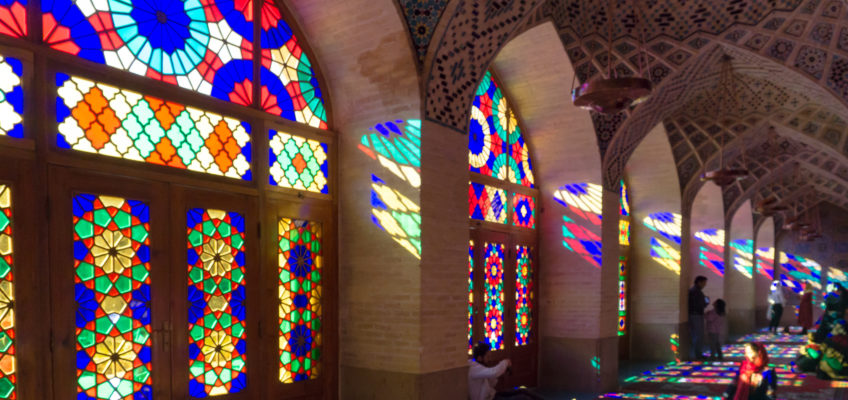 Pink Mosque or Nasr al-molk masjid