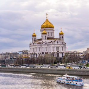 Cathedral of christ the savior, Moscow